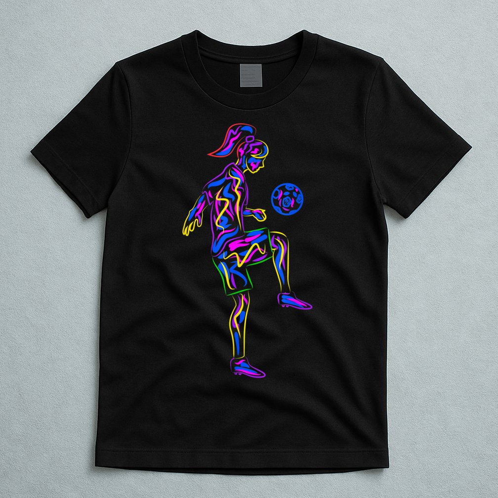 Soccer Girl Youth Women Players TShirt T-Shirt