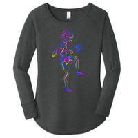 Soccer Girl Youth Women Players TShirt Women's Perfect Tri Tunic Long Sleeve Shirt