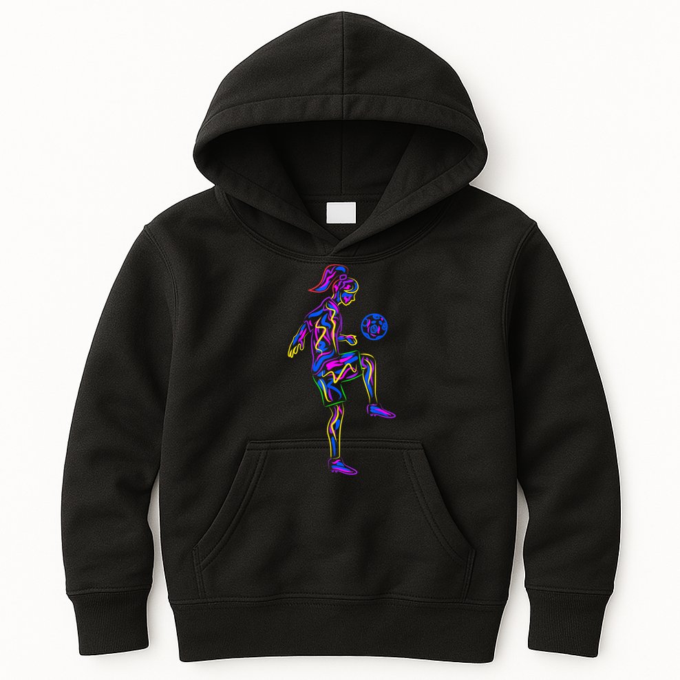 Soccer Girl Youth Women Players TShirt Kids Hoodie