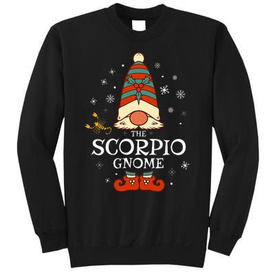 Scorpio Gnome Zodiac Sign Christmas Astrology Horoscope Sweatshirt