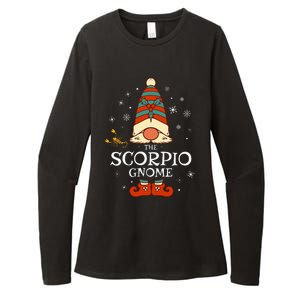 Scorpio Gnome Zodiac Sign Christmas Astrology Horoscope Womens CVC Long Sleeve Shirt