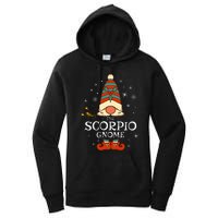 Scorpio Gnome Zodiac Sign Christmas Astrology Horoscope Women's Pullover Hoodie