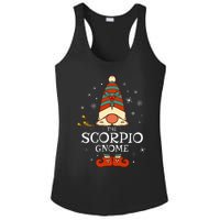 Scorpio Gnome Zodiac Sign Christmas Astrology Horoscope Ladies PosiCharge Competitor Racerback Tank