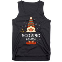 Scorpio Gnome Zodiac Sign Christmas Astrology Horoscope Tank Top