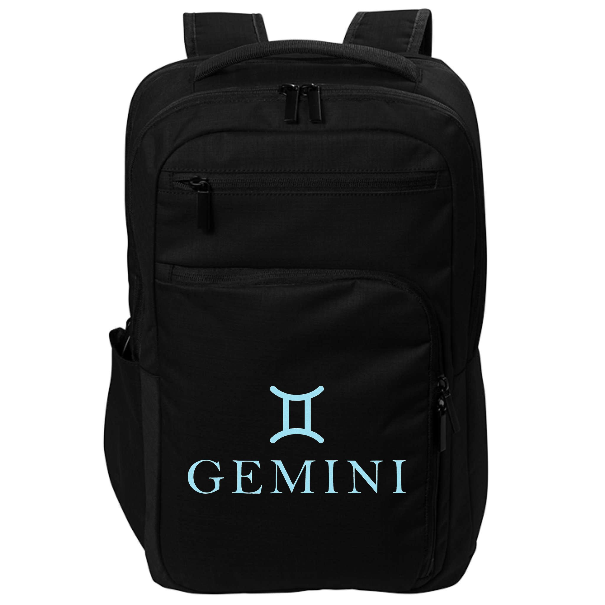 Sign Gemini Zodiac Impact Tech Backpack