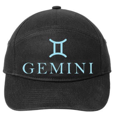 Sign Gemini Zodiac 7-Panel Snapback Hat