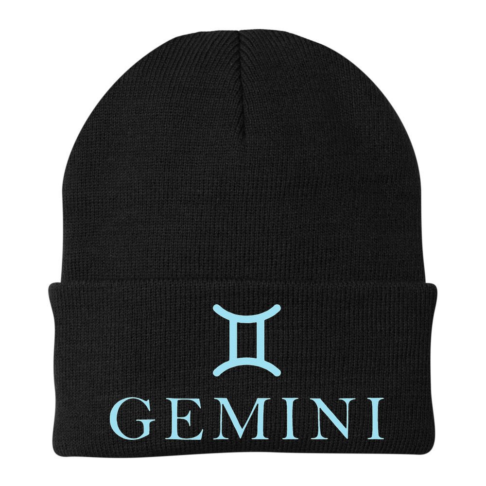Sign Gemini Zodiac Beanie