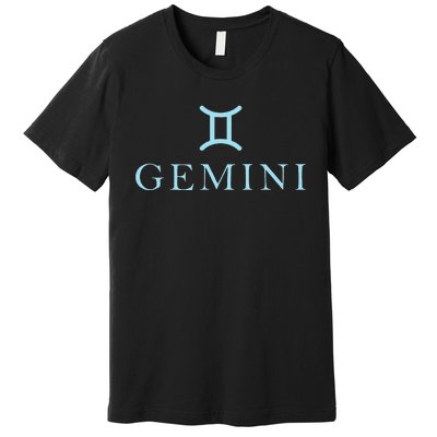 Sign Gemini Zodiac Premium T-Shirt