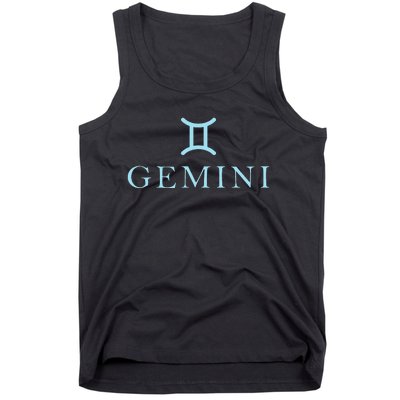 Sign Gemini Zodiac Tank Top