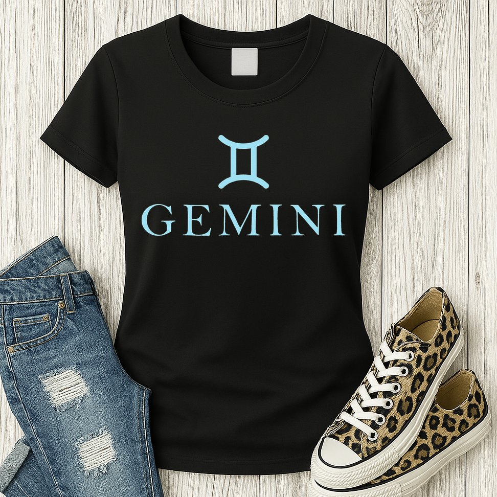 Sign Gemini Zodiac Womens T-Shirt