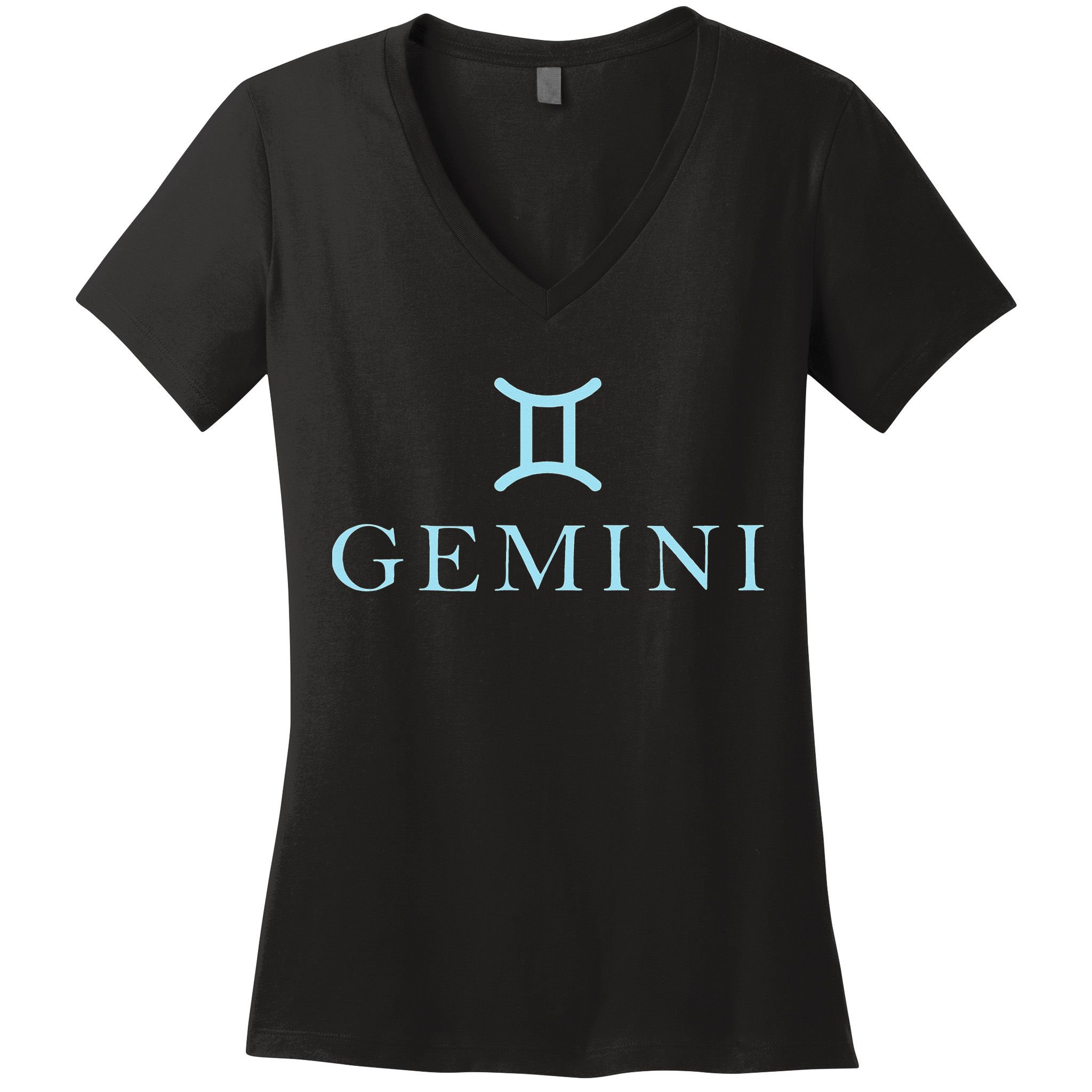 Sign Gemini Zodiac Women's V-Neck T-Shirt