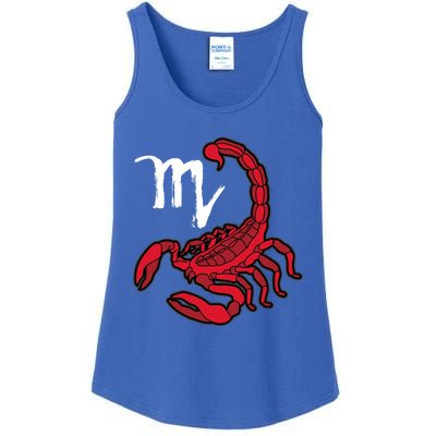 Scorpio Gift Zodiac Sign Astrology Gift Ladies Essential Tank