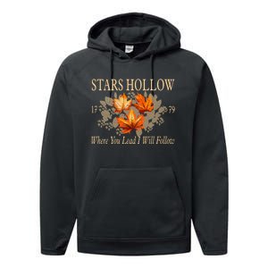 Stars Hollow 1779 Where You Lead I Will Follow Autumn Performance Fleece Hoodie