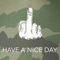 Sarcastic Have A Nice Day Middle Finger Funny Legacy Tie Dye Trucker Hat