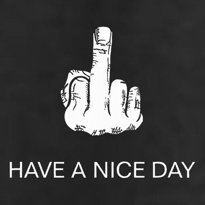 Sarcastic Have A Nice Day Middle Finger Funny Hat