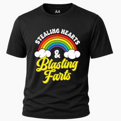 Stealing Hearts And Blasting Farts Performance Shirt