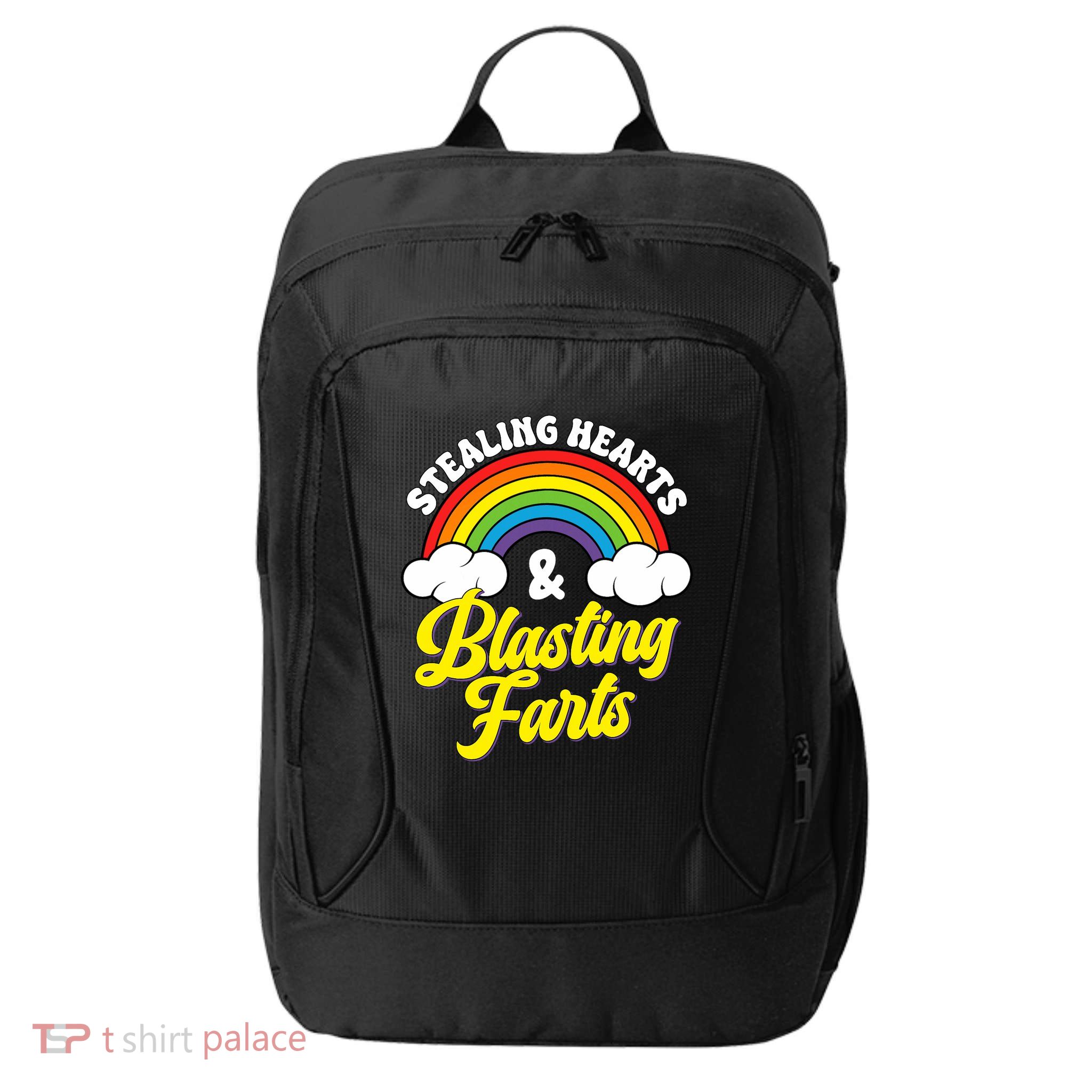 Stealing Hearts And Blasting Farts City Backpack