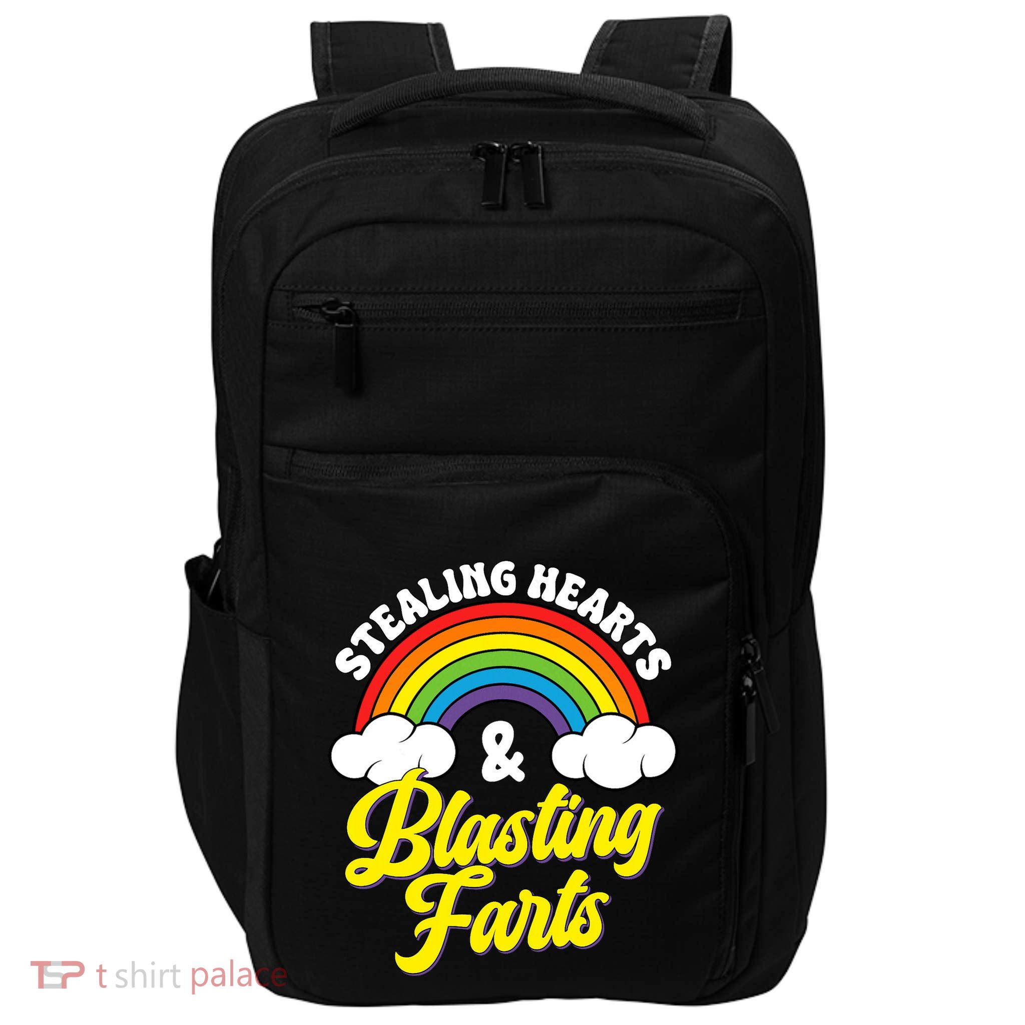 Stealing Hearts And Blasting Farts Impact Tech Backpack