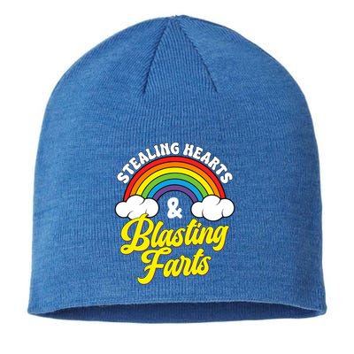 Stealing Hearts And Blasting Farts Sustainable Beanie