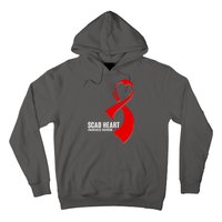 SCAD Heart Awareness Warrior Heart Attack Awareness Hoodie