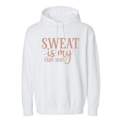 Stay Humble And Hustle For Muscles Gym And Fitness Gift Garment-Dyed Fleece Hoodie