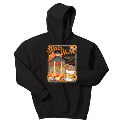 Stars Hollow Autumn Festival First Weekend On November Gilmore Fall Vibe Kids Hoodie