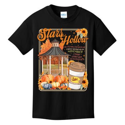 Stars Hollow Autumn Festival First Weekend On November Gilmore Fall Vibe Kids T-Shirt