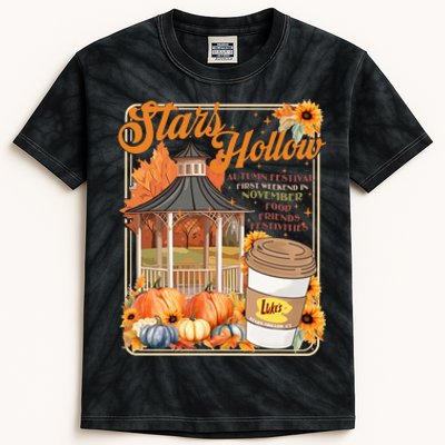 Stars Hollow Autumn Festival First Weekend On November Gilmore Fall Vibe Kids Tie-Dye T-Shirt