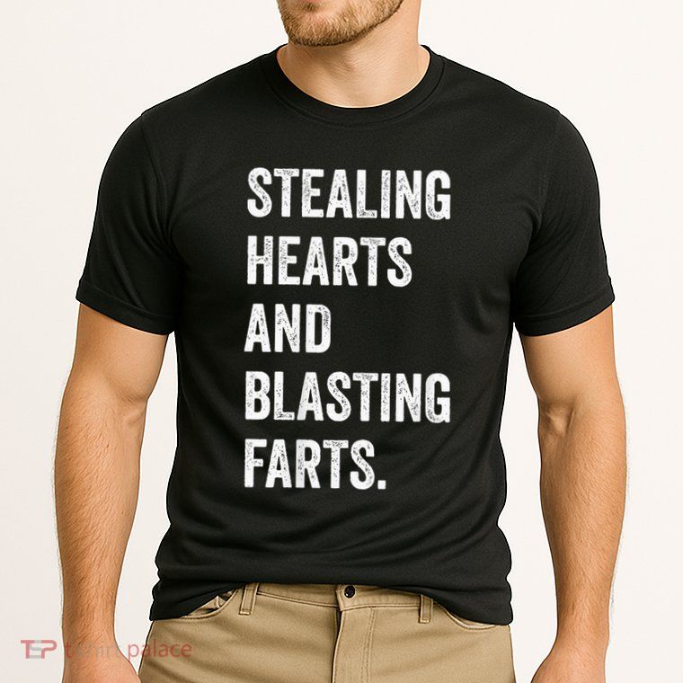 Stealing Hearts And Blasting Farts Performance Shirt