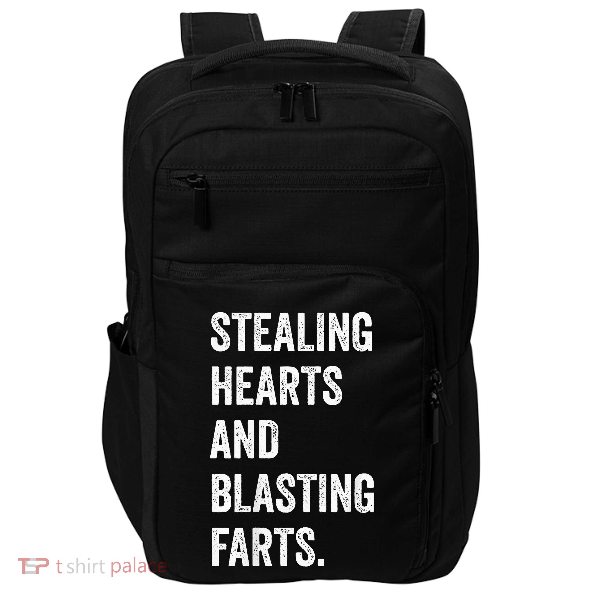 Stealing Hearts And Blasting Farts Impact Tech Backpack