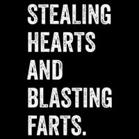 Stealing Hearts And Blasting Farts 7-Panel Snapback Hat