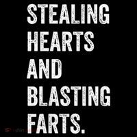 Stealing Hearts And Blasting Farts Cooling Performance Long Sleeve Crew