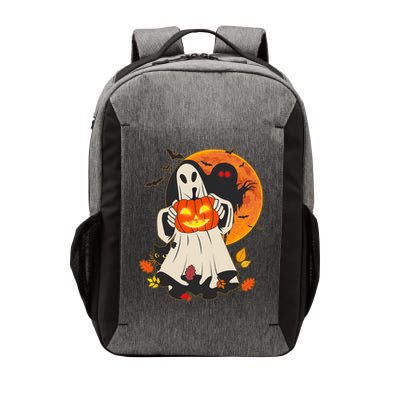 Spooky Halloween Autumn Ghost Jackolantern Vector Backpack