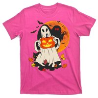 Spooky Halloween Autumn Ghost Jackolantern T-Shirt