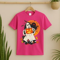 Spooky Halloween Autumn Ghost Jackolantern T-Shirt