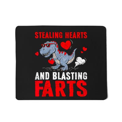 Stealing Hearts And Blasting Farts T Rexe Cute Mousepad