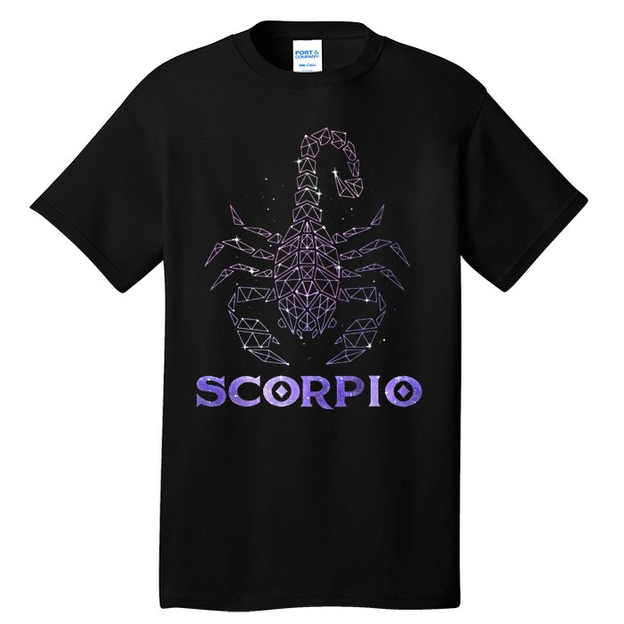 Scorpio Horoscope Astrology Symbol Zodiac Sign Tall T-Shirt