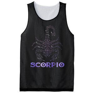 Scorpio Horoscope Astrology Symbol Zodiac Sign Mesh Reversible Basketball Jersey Tank