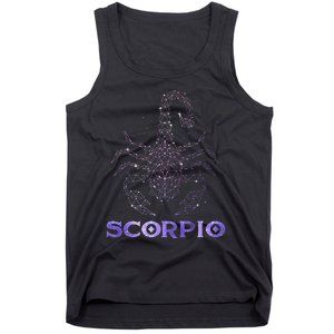 Scorpio Horoscope Astrology Symbol Zodiac Sign Tank Top