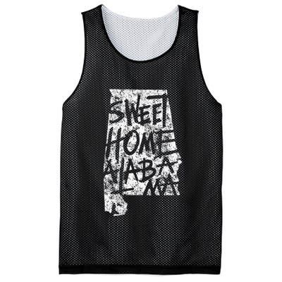 Sweet Home Alabama Birmingham State Mesh Reversible Basketball Jersey Tank