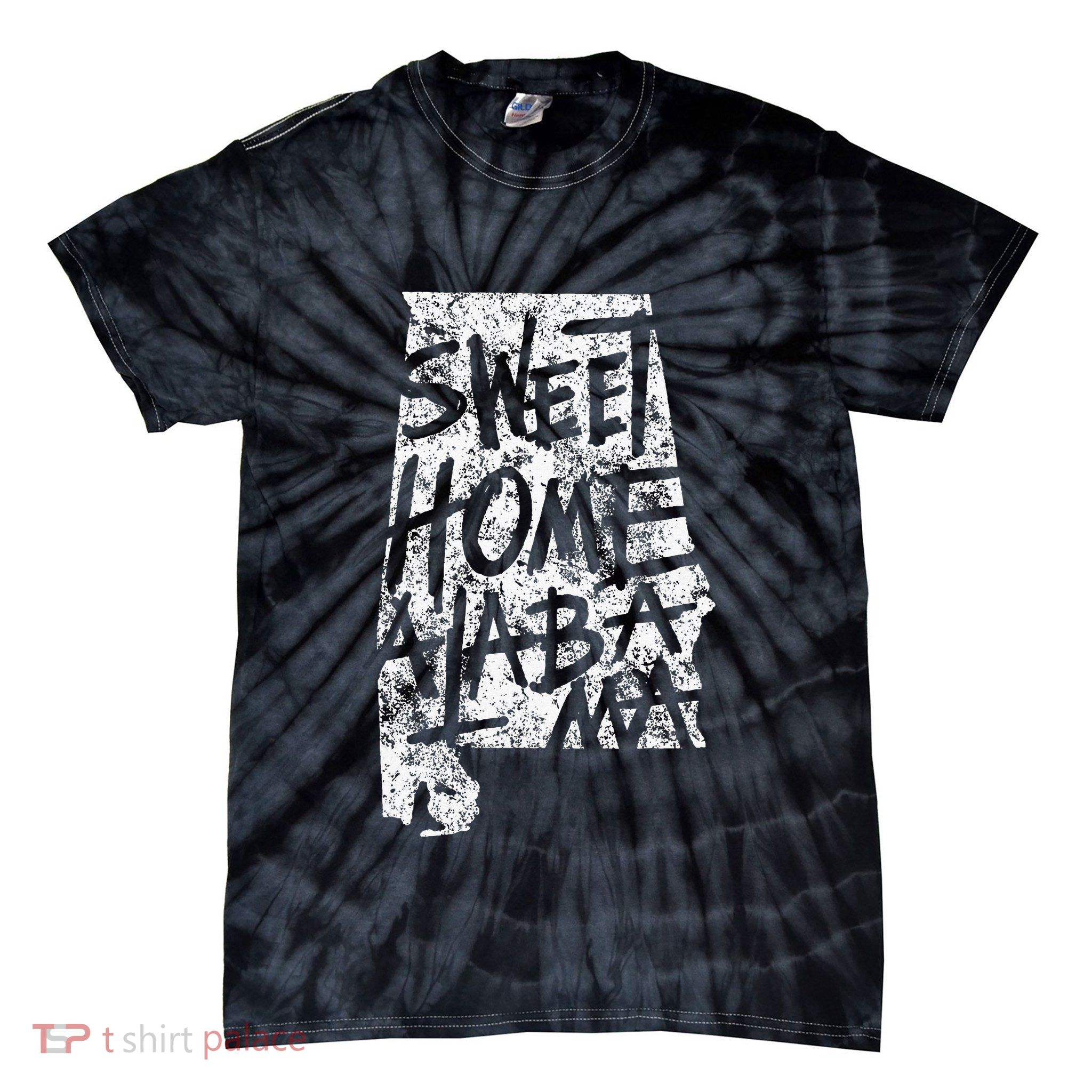 Sweet Home Alabama Birmingham State Tie-Dye T-Shirt