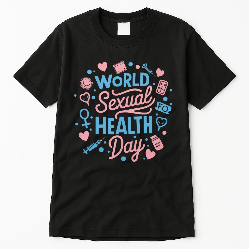 Sexual Health Awareness Sexuality Sex Education Tall T-Shirt