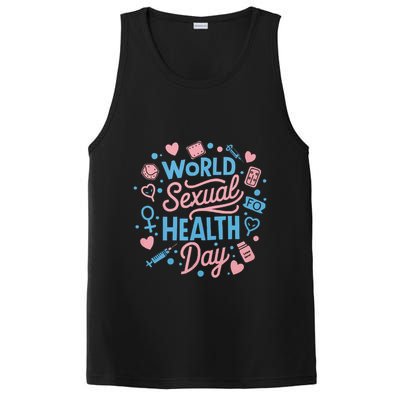 Sexual Health Awareness Sexuality Sex Education PosiCharge Competitor Tank