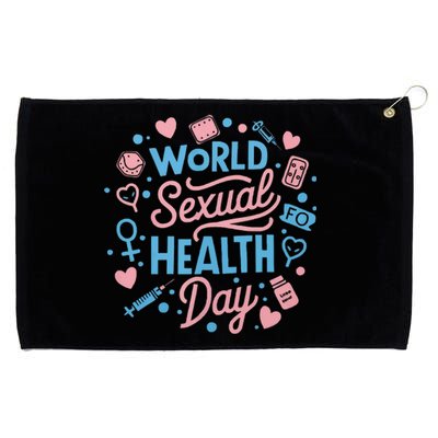 Sexual Health Awareness Sexuality Sex Education Grommeted Golf Towel