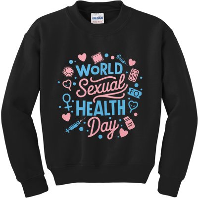 Sexual Health Awareness Sexuality Sex Education Kids Sweatshirt