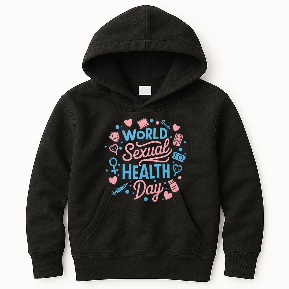 Sexual Health Awareness Sexuality Sex Education Kids Hoodie