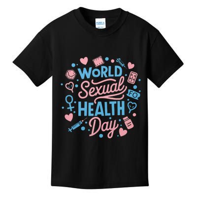 Sexual Health Awareness Sexuality Sex Education Kids T-Shirt