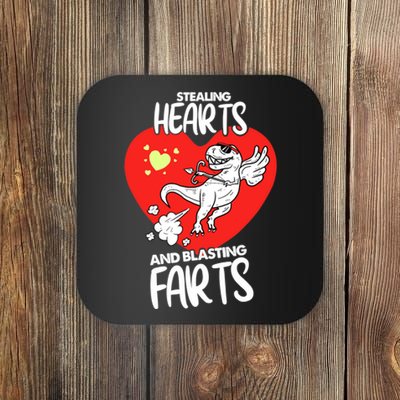 Stealing Hearts And Blasting Farts Funny Quote Dino Coaster