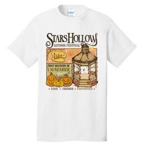 Stars Hollow Autumn Festival Food Friends Festivities Tall T-Shirt