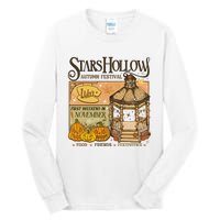 Stars Hollow Autumn Festival Food Friends Festivities Tall Long Sleeve T-Shirt